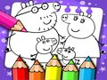 Игра Книга за бојадисување Пепа Пиг онлајн
