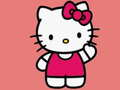 Игра Книга за бојадисување за Hello Kitty онлајн
