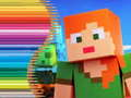 Игра Книга за бојадисување за Minecraft онлајн
