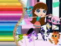 Игра Книга за бојадисување за Littlest Pet Shop онлајн