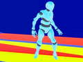 Игра Noob Robo Parkour онлајн