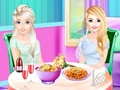 Игра Вкусен ручек на сестрите онлајн