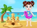 Игра Плажа Патување на Бебе Тејлор онлајн