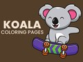 Игра Страница за боја на коала онлајн