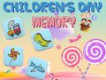 Игра Спомен за Денот на децата онлајн