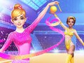 Игра Игра за облекување девојки: гимнастика онлајн