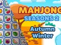 Игра Mahjong Сезони 2 есен зима онлајн
