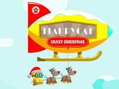 Игра FlappyМачка Луда Нова Година онлајн