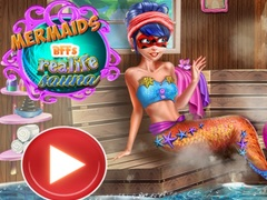 Игра Морски Девици BFFs Вистинска Сауна онлајн