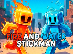 Игра Оган и Вода Stickman онлајн