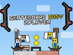 Игра Скетборд Обби 2 Играч онлајн