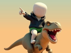 Игра Stickman. Арена на Дињозаврите онлајн