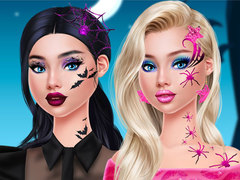 Игра Halloween шминка на поп-културата онлајн