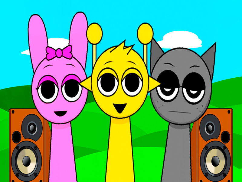 Игра Sprunks: Monster Musical Bits онлајн
