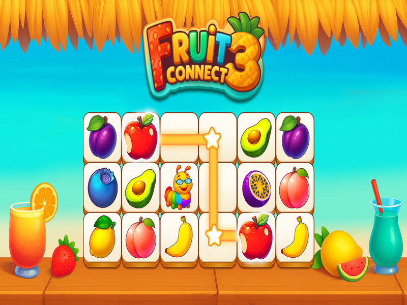 Игра Овошје соединение 3 онлајн