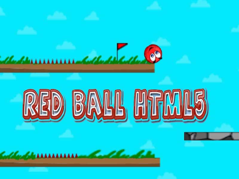 Игра Црвена топка html5 онлајн