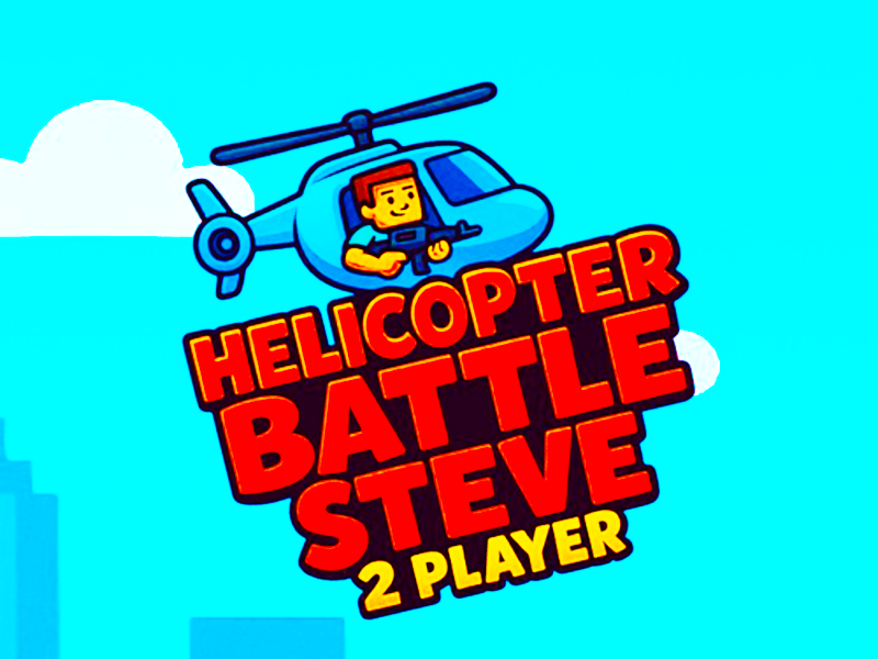 Игра Битка со хеликоптер Стив 2 играчи онлајн