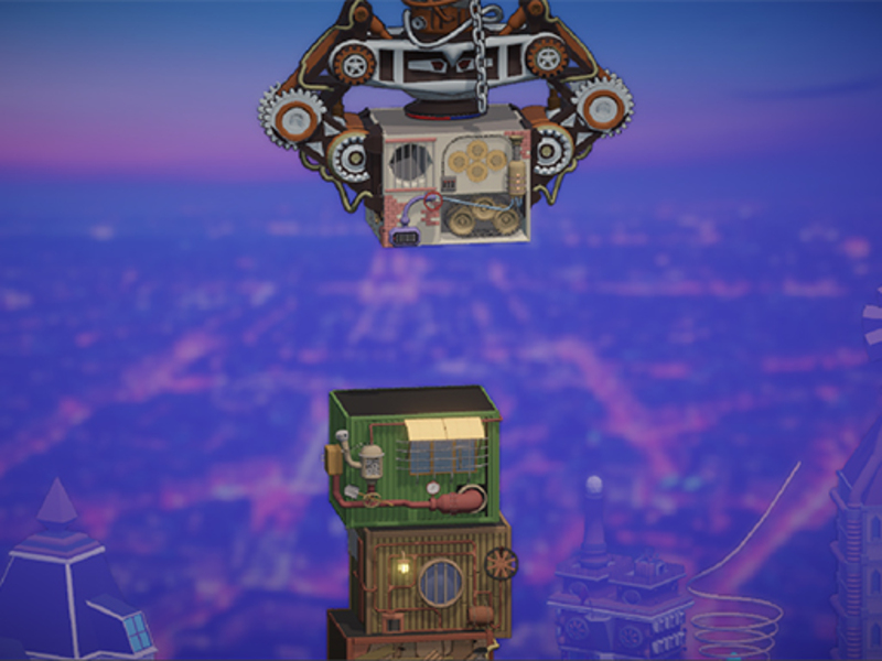 Игра Градител на кули во стилот на Steampunk онлајн